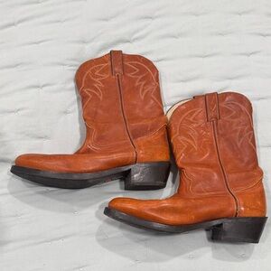 Durango Black and Brown Leather Boots